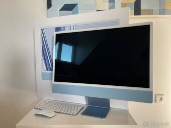 Apple iMac 24" M3 2023 Modrý + Záruka - 9