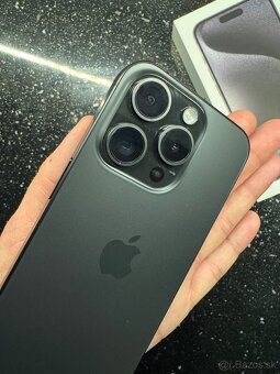 iphone 15 pro titanium black 128gb - 9