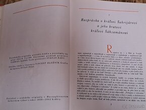 1. vydání, Príbehy z Tisíc a jednej noci, 1958, SVKL - 9