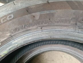 205/60r16 letné 4 ks BRIDGESTONE dezén 6,8-5,6 mm - 9