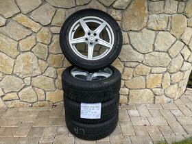 Disky 8 J x 18 + pneumatiky 235/55 R18 zimne - 9