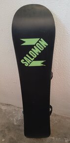 125 cm detsky snowboard SALOMON JUNIOR s viazanim - 9