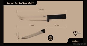 nôž Cold Steel San Mai Recon Tanto - 9