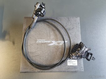 Shimano Deore XT štvorpiestove + kotuce XT - 9