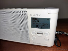 Sony XDR-S41D biele (rádio DAB+/FM RDS/3,5mm jack) - 9