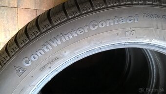 4 ks ZIMA 255/45 R19 100V CONTINENTAL cca 5 a 6 mm  rok 2020 - 9