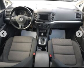 VW Sharan 2.0 4x4 103kW DSG 7 miest bi-xenon ťažné  WEBASTO - 9