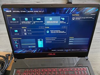 Herný notebook ASUS TUF – i7, GTX1060-6GB, 32GB RAM, 1TB SSD - 9