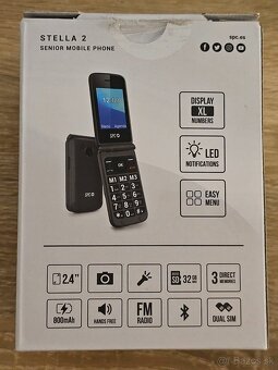 Mobilný telefón SPC Stella 2 - Dual SIM / Bluetooth / Radio - 9