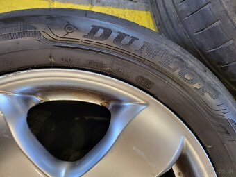 5X120 R16 Mercedes letna sada 205/55 R16 Dunlop - 9