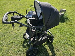 Predám 3v1 Moon Nuova City Black + cybex aton gold - 9