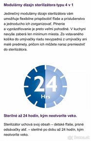 Philips Avent Elektrický parný sterilizátor typu 4 v 1 - 9