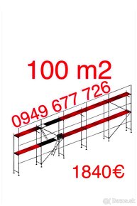 Predám lešenie stavebné lešenie fasádne lešenie - 9