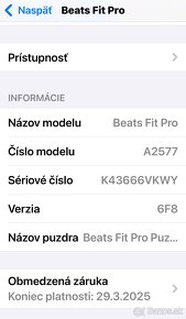 Apple BEATS FIT PRO modre + Stuple /SUPER CENA - 9