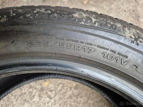 225/55 r17 zimné 4 ks DUNLOP dezén 8,9-8,8 mm DOT2020 - 9