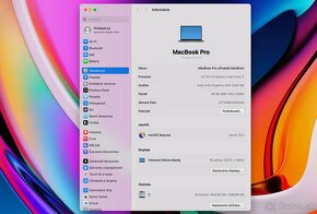 ZÁRUKA-MacBook Pro 16", 2.6GHz i7/16GB/512GB, TOP STAV - 9