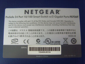 Netgear 26port Gigabit Smart Switch - 9