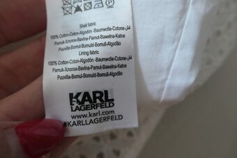 KARL LAGERFELD original damske luxusne nove saty L/XL - 9