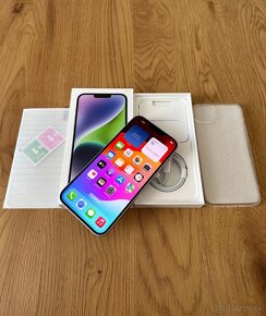 iPhone 14 Plus 256 gb Purple v záruke +komplet príslušenstvo - 9