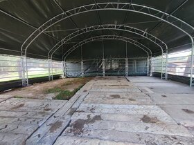 Prístrešok pre zvierata 10x10m (100m2) plachta 900g/m2 - 9