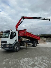 DAF LF 55.280 sklapač s HR Fassi + diaľkové - 9