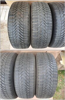 5x112 Audi VW Škoda Seat 215/60 R16 Zimné 6.5mm Michelin - 9