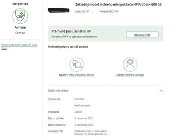 HP ProDesk 600 G6 Mini HTPC - záruka 03/ 2027+DVDRW mechanik - 9