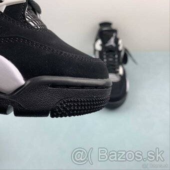 Nike Air Jordan 4 bielo-čierne - 9