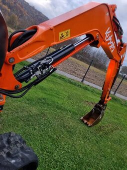 Minibager Kubota U27 3t AKO NOVÝ 2016 Kúpené v Nórsku – AKC - 9