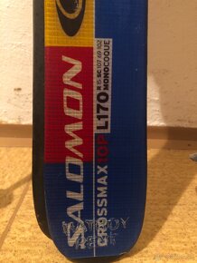 SALOMON Crossmax  L170 lyže + lyžiarky Dalbello - 9