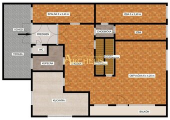 5 IZB.ROD.DOM, POZEMOK 1.895M2, BREZOVÁ p. BRADLOM, MYJAVA - 9