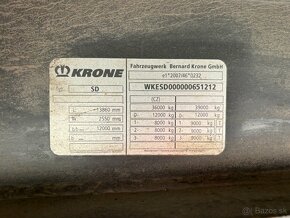 Krone SD standard osy SAF - 9