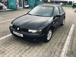 Seat Leon, 77kW , 1.6 benzín , čierna metalíza , rok 2003 - 9