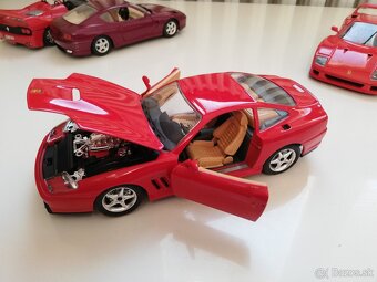 1:24 Bburago 4 ks Ferrari 90 roky - 9