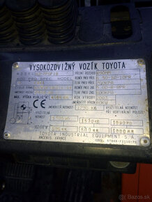 Toyota 42-7FGF18, LPG, bočný posuv, iba 3852 mth - 9