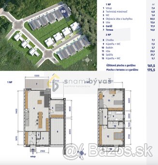 4 i nový RD s garážou, 162 m2, Rozhanovce - 9