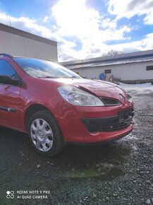 Predám Renault clio combi 1.2  r.v.2008 - 9