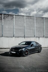 Mercedes C kupe 220d 43AMG OPTIC + NIGHT PAKET - 9