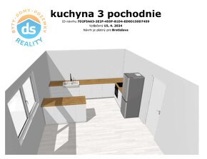 Na prenájom byt 3kk, balkón, 65 m2, záhrada, kompletná rekon - 9