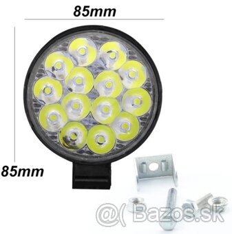 LED SVETLA OKRUHLE - 2ks - 42W 

 - 9