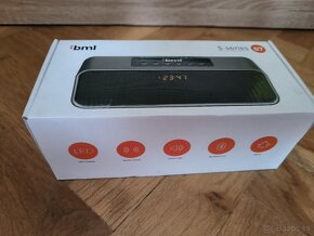 Bluetooth reproduktor BML S7 strieborný - 9