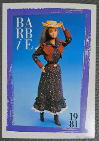 Na predaj zberatelske Barbie karticky roky 1980-89 - 9