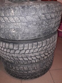 Alu disky 5x120r16+zimne pneu 195/60 - 9