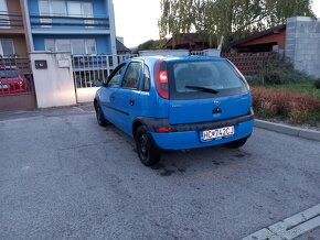 Predám Opel corza 1:0 benzín rv 2003 auto je ako nové - 9