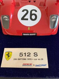 Ferrari 512S Berlinetta 2 modely spolu Looksmart 1/18 - 9