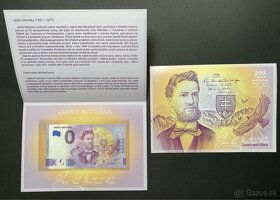 0 Euro bankovky Souvenir - zberatelske limitovane edicie - 9