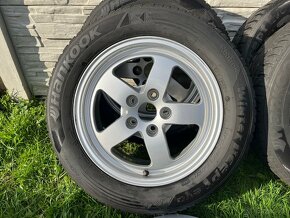 R16 Alu disky 5x112 + puklice Audi - 9