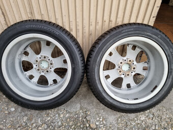 Alu disky BMW 5x120 R17 + zimné pneu Hankook 225/50 R17 94V - 9