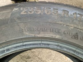 235/65 r17 zimné 4 ks CONTINENTAL dezén 8,3-6,3 mm - 9