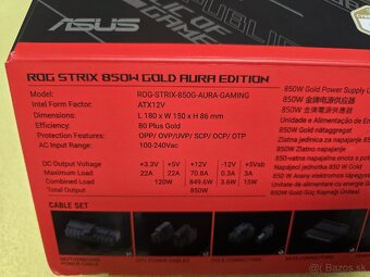 ASUS ROG STRIX 850W GOLD AURA - 9